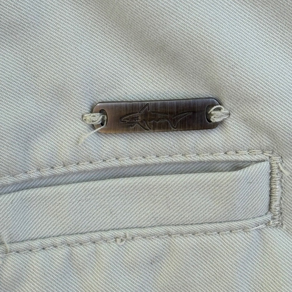 Greg Norman for Tasso Elba Mens Khaki Cargo Shorts Size 36 Tan Golf Outdoor - Picture 3 of 4